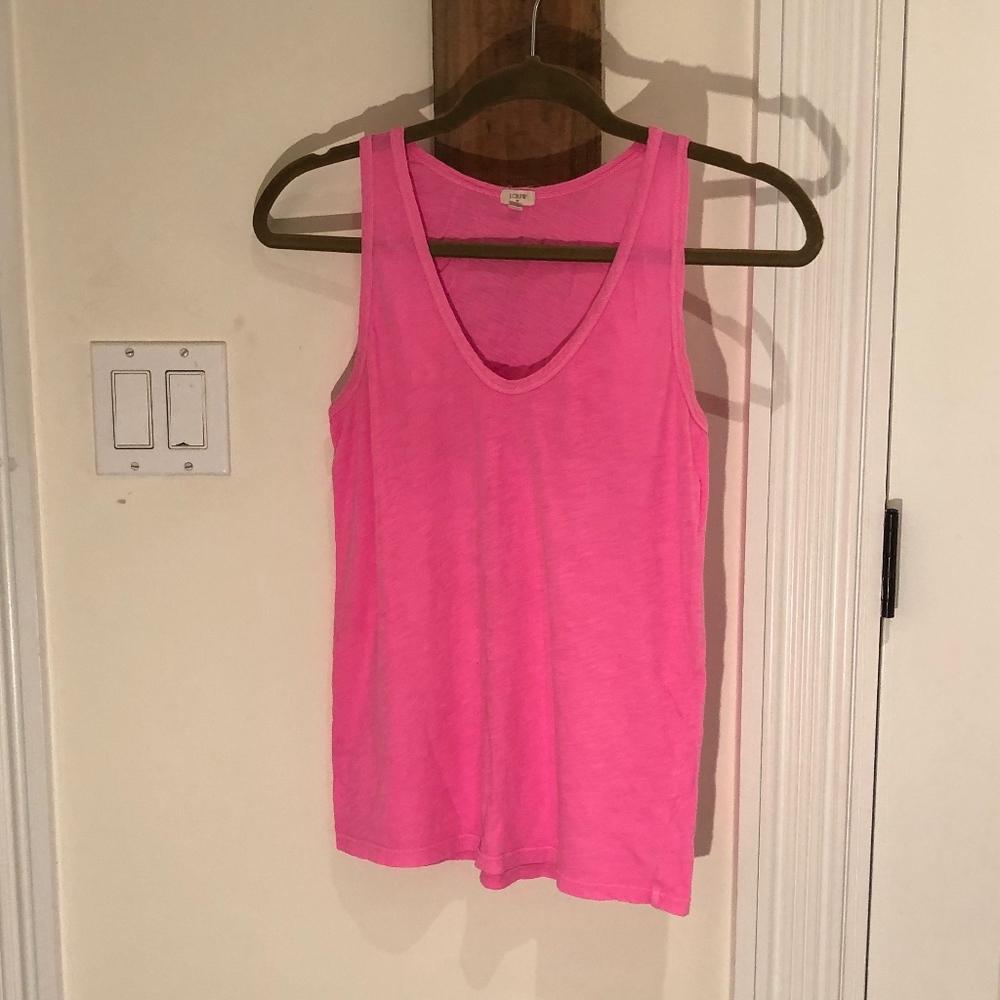 J. Crew Pink Tank Top